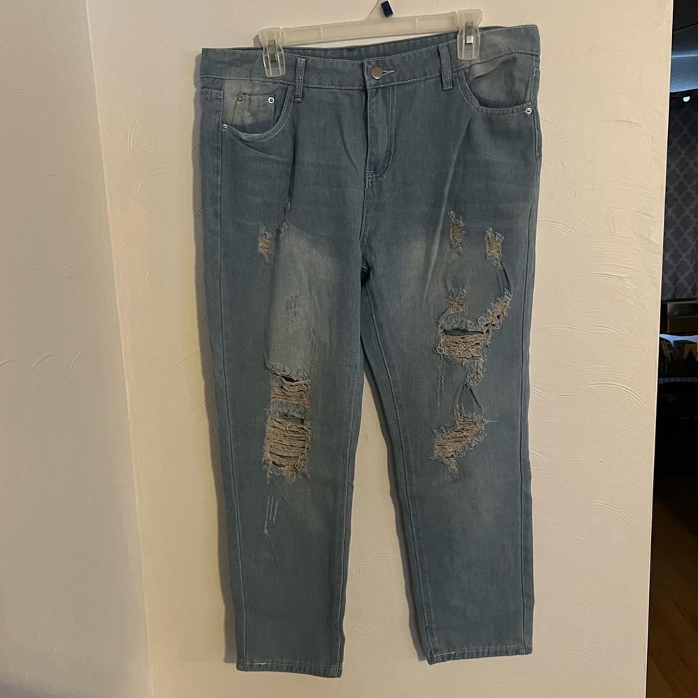 Shein Jeans Light Wash